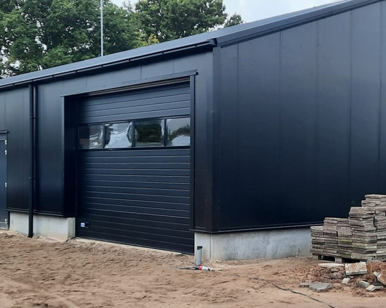 nieuwe clubgebouw ruwbouw