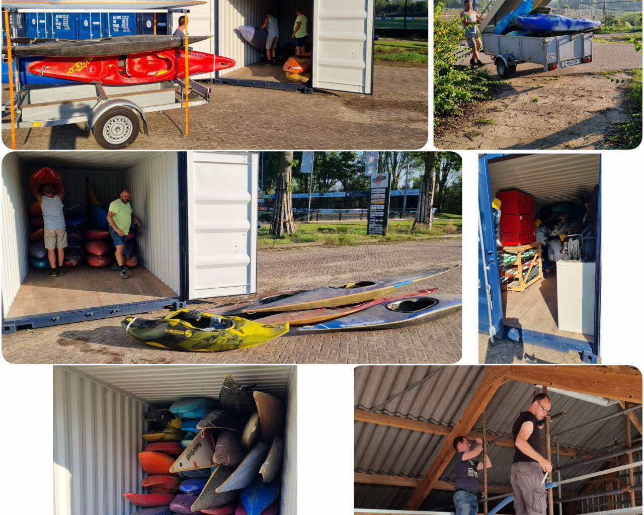 verhuizen uit oude clubgebouw
